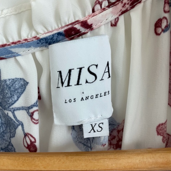 Misa Los Angeles Cecilia Floral Ruffle Mini Dress - Picture 6 of 6